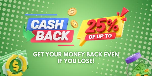 pgasia member rewards banner with cashback badge styling