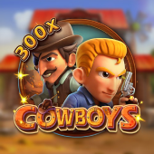 Cowboys western slot game tile artwork
