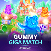 Gummy Giga Match slot game tile artwork