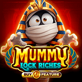 Mummy Lock Riches slot game tile artwork