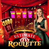 Ultimate Roulette live wheel tile artwork